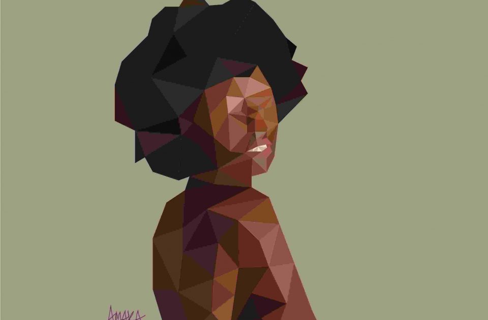 Lowpoly girl 04